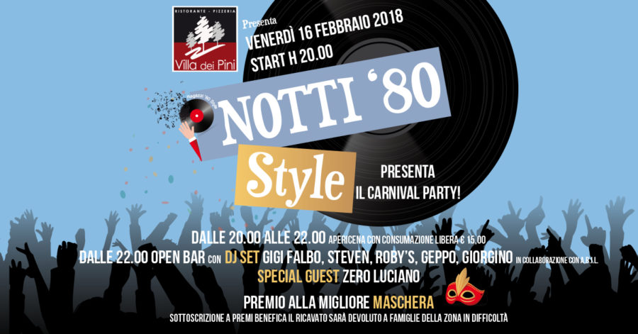 Notti ’80 Style Carnival Party
